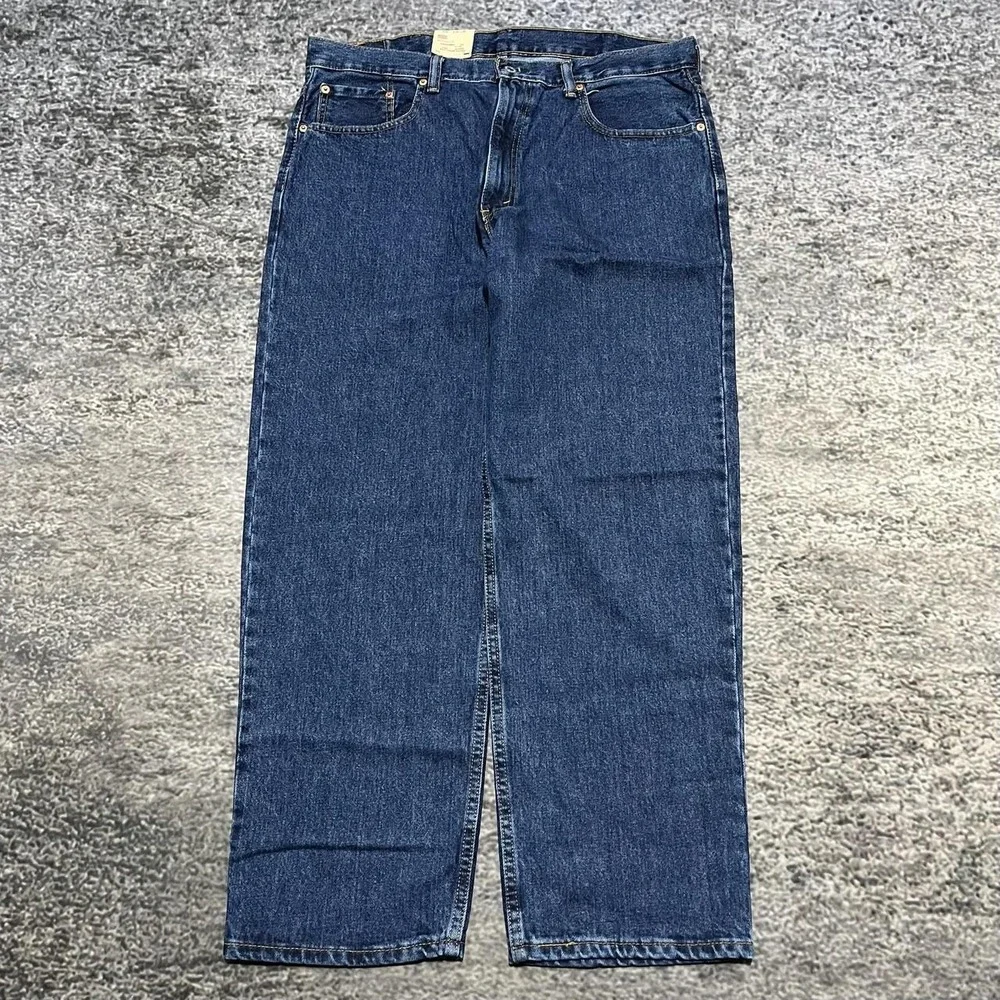 NWT Levi's 550 Jeans Relaxed Fit Mens 38x30 Blue Denim